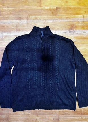 Calvin Klein Knitted Pullover mit 1/4 ZIP XXL, merk: Calvin Klein, staat: Nieuw zonder prijskaartje, maat: XXL, € 60,00, € 63,70 inclusief Kopersbescherming