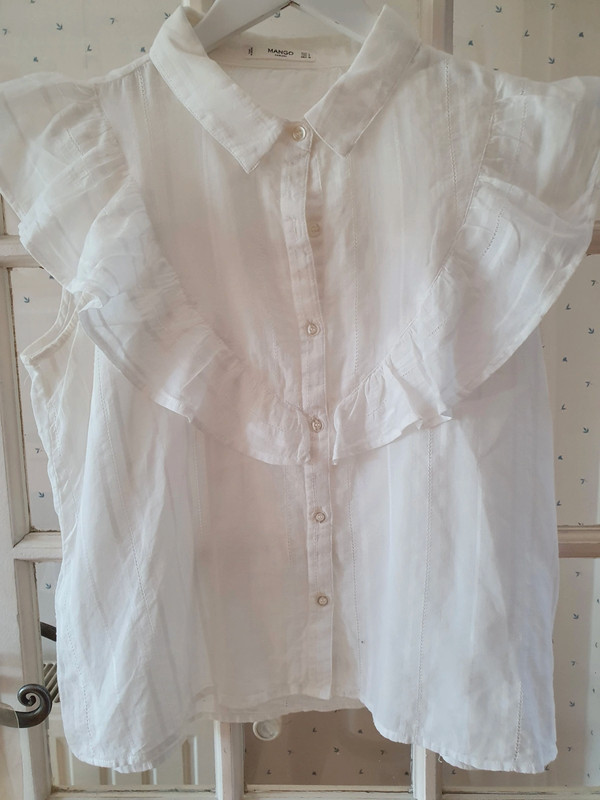 Chemise blanche discount mango