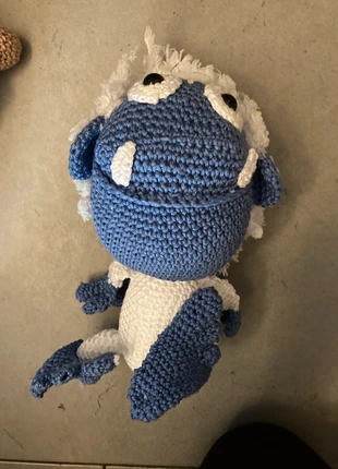 Gehaakte knuffel monstertje, condizioni: Ottime, taglia: Neonati, 44 cm, €2.00, €2.80 include la Protezione acquisti