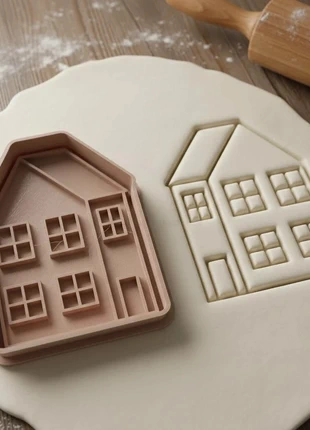 emporte pièce House Cookie Cutter, brand: sans marque, condizioni: Ottime, €3.00, €3.85 include la Protezione acquisti Pro