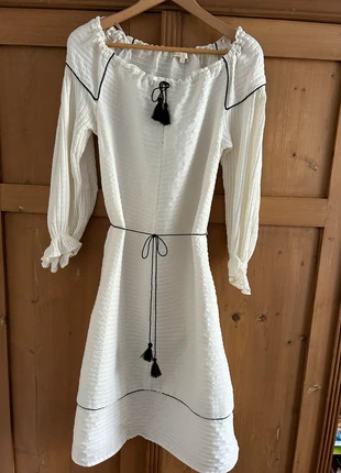 Maje Kleid weiss Gr. 2, marque: Maje, état: Très bon état, taille: M / 38 / 10, 60,00 €, 63,70 € Protection acheteurs incluse