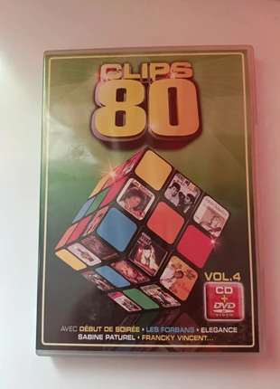 Clips 80 vol 4 DVD clips vidéo+ CD audio 🎸, état: Bon état, 13,50 €, 14,88 € Protection acheteurs incluse