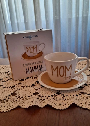 Tazzone Porcellana Festa della Mamma con scatola, merk: Acqua e Sapone, staat: Als nieuw, € 2,00, € 2,80 inclusief Kopersbescherming