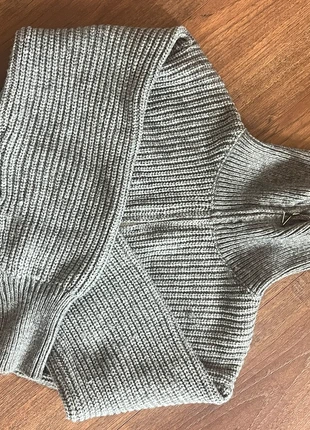 Grey cosy Balloon sleeve Jumper zip up, brand: Jumper, condition: Very good, size: M / 10, £4.00, £4.90 includes Buyer Protection