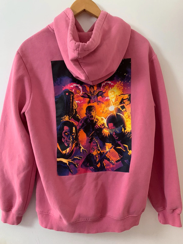 Pink H M Marvel Hoodie