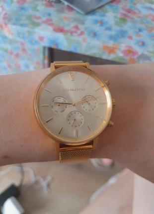 Auksin s spalvos laikrodis Paul Valentine Vinted