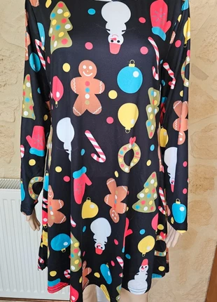 robe originale de noël a motif taille 2xl, estado: Muito bom, tamanho: XXL / 44 / 16, €6.50, €7.53 inclui Proteção do Comprador