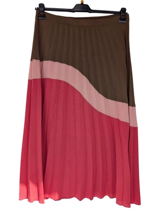 Jupe longue Verzia tricolore femme, taille 2XL/44, coupe fluide, style bohème été, marque: Verzia, état: Très bon état, taille: XXL / 44 / 16, 6,00 €, 7,00 € Protection acheteurs incluse