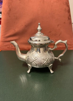 Théière en métal argenté, marke: Parfait, zustand: Sehr gut, 15,00 €, 16,45 € inklusive Vinted-Käuferschutz