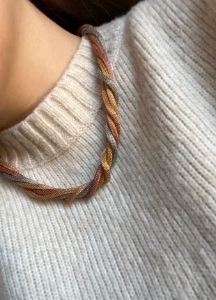 Collana intrecciata metallo, estado: Muito bom, €20.00, €21.70 inclui Proteção do Comprador