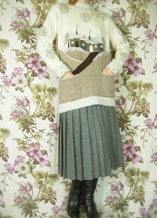 pull vintage René Derhy avec paysage en laine, brand: René Derhy, condition: Very good, size: M / 38 / 10, €45.00, €47.95 includes Buyer Protection Pro