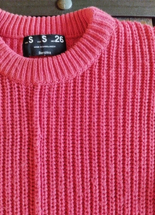 Pull orange corail, marca: Bershka, estado: Bueno, tamaño: S / 36 / 8, 1,50 €, 2,28 € Protección al comprador incluida