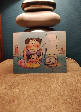 Carte Mes voisins Les Yamada, brand: Studio Ghibli, condition: Like new, €5.00, €5.95 includes Buyer Protection