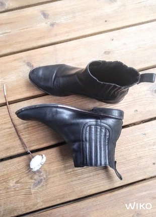 Bottines noires, estado: Satisfactorio, tamaño: 40, 2,00 €, 2,80 € Protección al comprador incluida