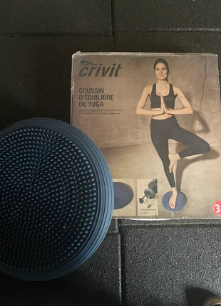Coussin d’équilibre Yoga, marque: Crivit, état: Très bon état, 6,00 €, 7,00 € Protection acheteurs incluse