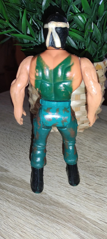 Vintage figurine Retro 1980s John Rambo Bootleg 6” Action Figure Army  Sylvester Stallone