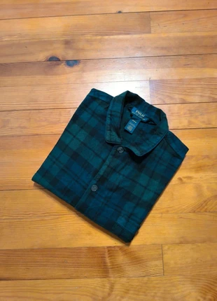 Chemise à carreaux - Ralph Lauren - Logo brodé rouge - Marine, vert, noir - Gros boutons - Taille M, marque: Ralph Lauren, état: Très bon état, taille: M, 29,99 €, 32,19 € Protection acheteurs incluse