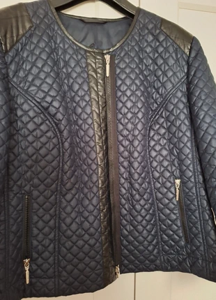 Airfield korte donkerblauwe doorgestikte blazer, merk: Airfield, staat: Goed, maat: XXL / 44 / 16, € 15,00, € 16,45 inclusief Kopersbescherming