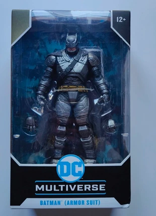 Action Figure Mc Farlane Batman Armor Suit (Ben Affleck) DC Multiverse 18cm, marke: McFarlane Toys, zustand: Neu, mit Etikett, größe: Einheitsgröße, 49,99 €, 53,19 € inklusive Vinted-Käuferschutz