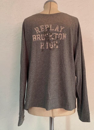 T-Shirt Replay Colore Grigio x Uomo, marque: Replay, état: Bon état, taille: L, 15,00 €, 16,45 € Protection acheteurs incluse