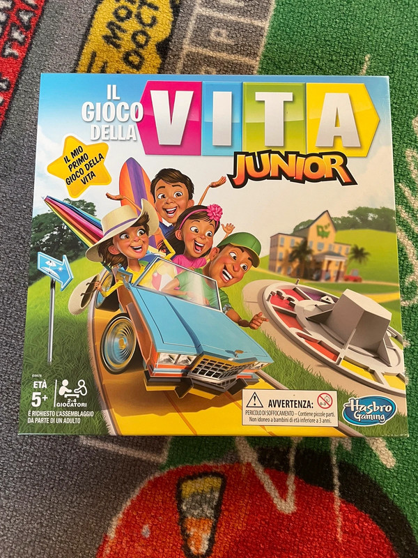 Hasbro Gaming - Il Gioco della Vita Junior - Giocheria
