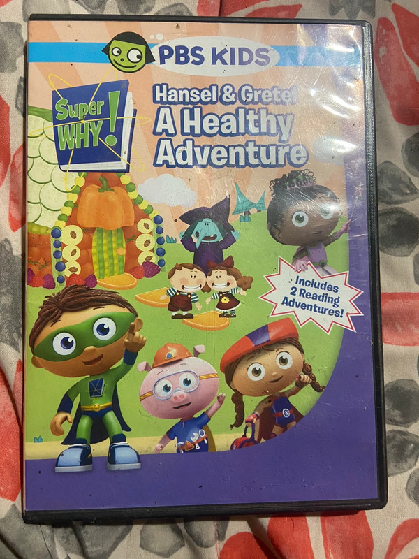 PBS Kids Super Why Hansel & Gretel A Healthy Adventure Dvd  1