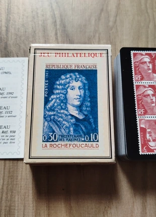 Jeu de cartes philatélique Grimaud comme neuf 1990, marque: Grimaud, état: Neuf sans étiquette, 10,00 €, 11,20 € Protection acheteurs incluse