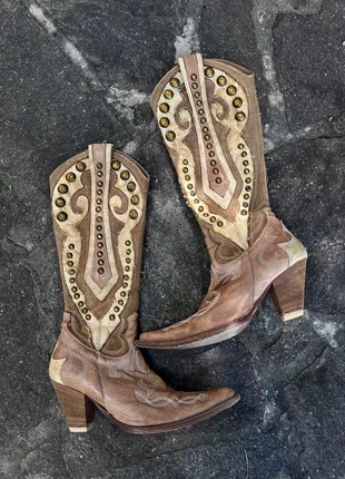 Stivali Texani, brand: Vintage Dressing, condizioni: Ottime, taglia: 37, €50.00, €53.20 include la Protezione acquisti