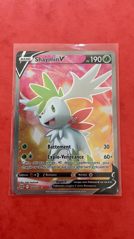 Carte Pokémon Shaymin V - Vinted