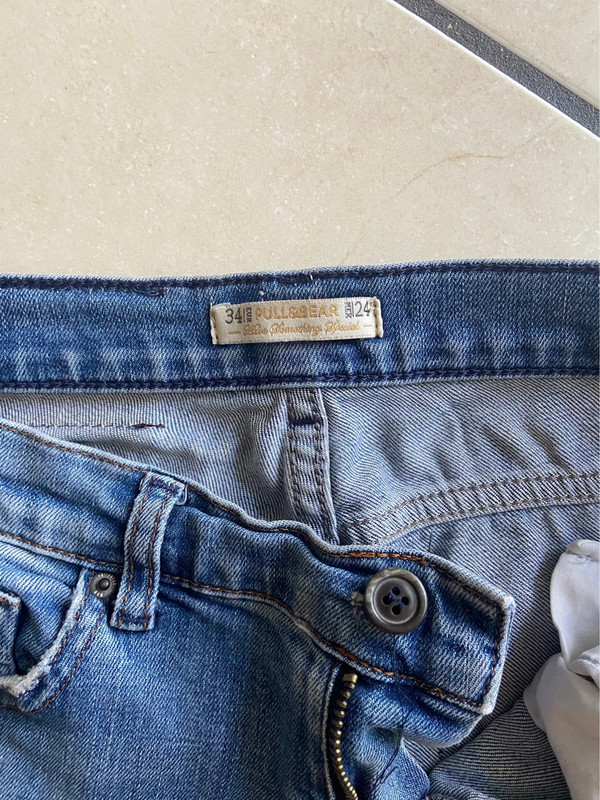 Pull and 2025 bear jeans strappati