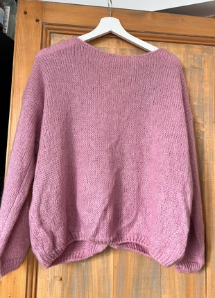 Pull gilet boutons nacrés tricot maille, merk: Boutique Italiana, staat: Nieuw zonder prijskaartje, maat: Universele maat, € 19,50, € 21,18 inclusief Kopersbescherming