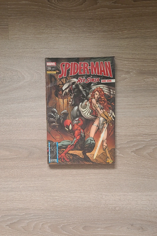 comics marvel spider-man / red sonja