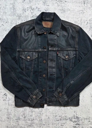 Veste Levi’s 70500 Trucker S Noire Denim Vintage Old Money Années 90, marca: Levi Strauss & Co., estado: Muy bueno, tamaño: S / 36 / 8, 64,99 €, 68,94 € Protección al comprador Pro incluida