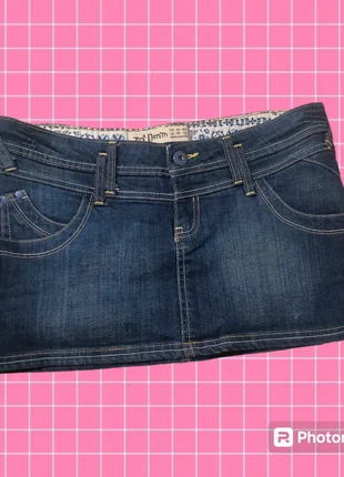 Minigonna in Jeans Y2K Vintage, marque: TRF Denim, état: Neuf sans étiquette, taille: XL / 42 / 14, 10,00 €, 11,20 € Protection acheteurs incluse