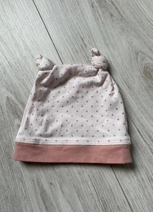 Bonnet en coton Noukies bébé fille , marque: Noukie's, état: Très bon état, taille: 1-3 mois / 56 cm, 1,25 €, 2,01 € Protection acheteurs incluse