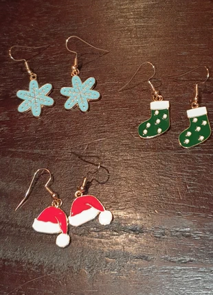 NEUF : Boucles d'oreilles pendantes Hiver / Noël, brand: Fait Main, condition: New without tags, €13.00, €14.35 includes Buyer Protection