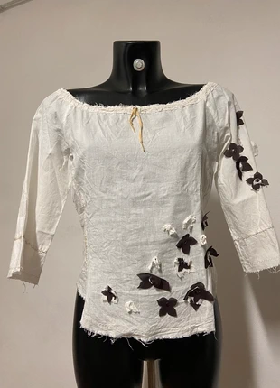 Fairycore cottage y2k boho vintage Massimo Rebecchi top, marque: Fairy, état: Très bon état, taille: S / 36 / 8, 18,00 €, 19,60 € Protection acheteurs incluse