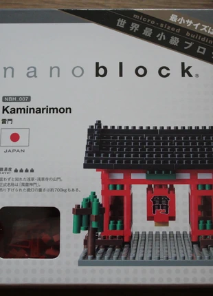 Nanoblock – Kaminarimon (NBH-007), marca: Kawada, estado: Novo com etiquetas, tamanho: Tamanho único, €10.00, €11.20 inclui Proteção do Comprador
