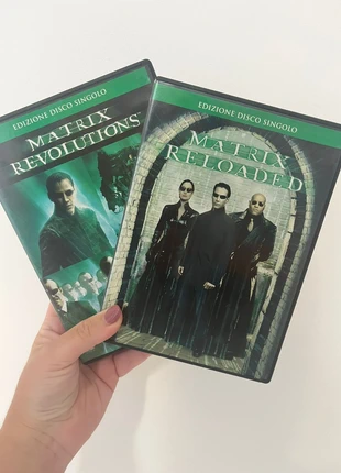Box DVD Matrix Reloaded + Matrix Revolutions ITA, zustand: Sehr gut, 10,00 €, 11,20 € inklusive Vinted-Käuferschutz