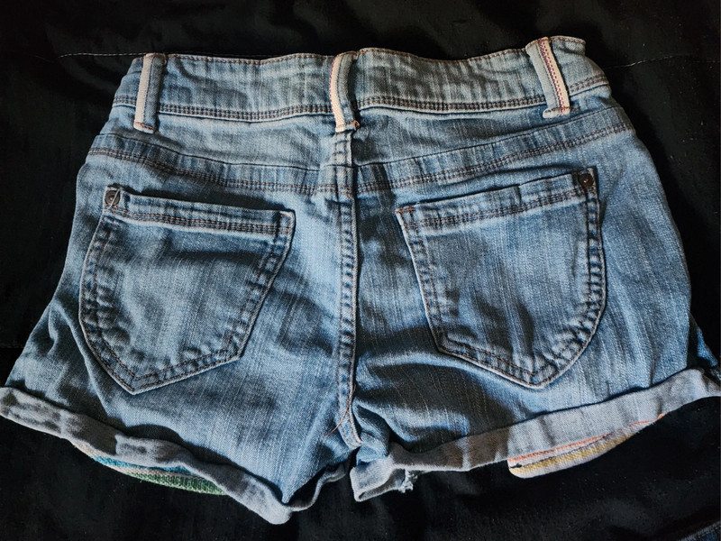Ladies Denim Short Shorts 2