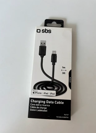 Chargeur câble, merk: SBS, staat: Nieuw met prijskaartje, € 5,00, € 5,95 inclusief Kopersbescherming