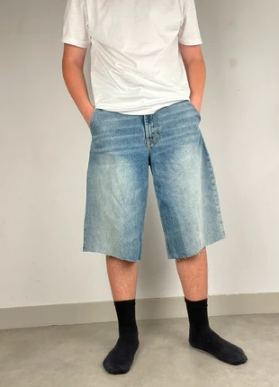 Short large baggy jort oversize bleu JNCO vintage dressing Y2K, marque: Vintage Dressing, état: Très bon état, taille: L, 34,90 €, 37,35 € Protection acheteurs incluse