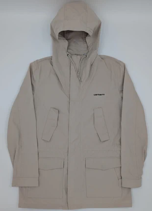 Giacca Carhartt W' Battle Parka donna M beige con cappuccio, marke: Carhartt, zustand: Sehr gut, größe: M / 38 / 10, 54,90 €, 58,35 € inklusive Vinted-Käuferschutz