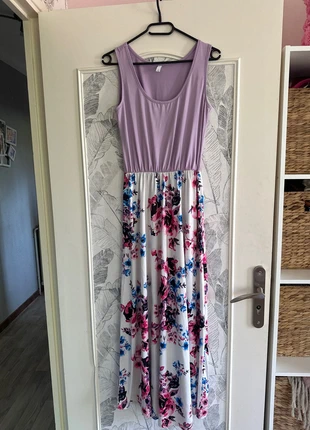 Robe longue fleurie 36, état: Très bon état, taille: S / 36 / 8, 6,00 €, 7,00 € Protection acheteurs incluse