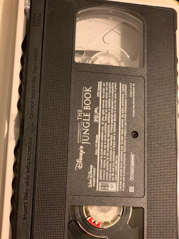 Disney's Angry Grandpa's Media Library Wiki "The Jungle Book" (1995 VHS) 4