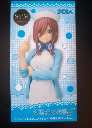 The Quintessential Quintuplets - Figurine Sega SPM - Miku Nakano Nurse, marque: Sega, état: Très bon état, taille: Prématuré, jusqu'à 44cm, 20,00 €, 21,70 € Protection acheteurs incluse