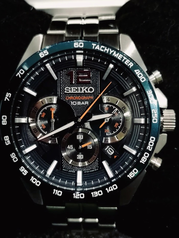 Montre chrono Seiko SSB 349 tat Neuf. Vinted