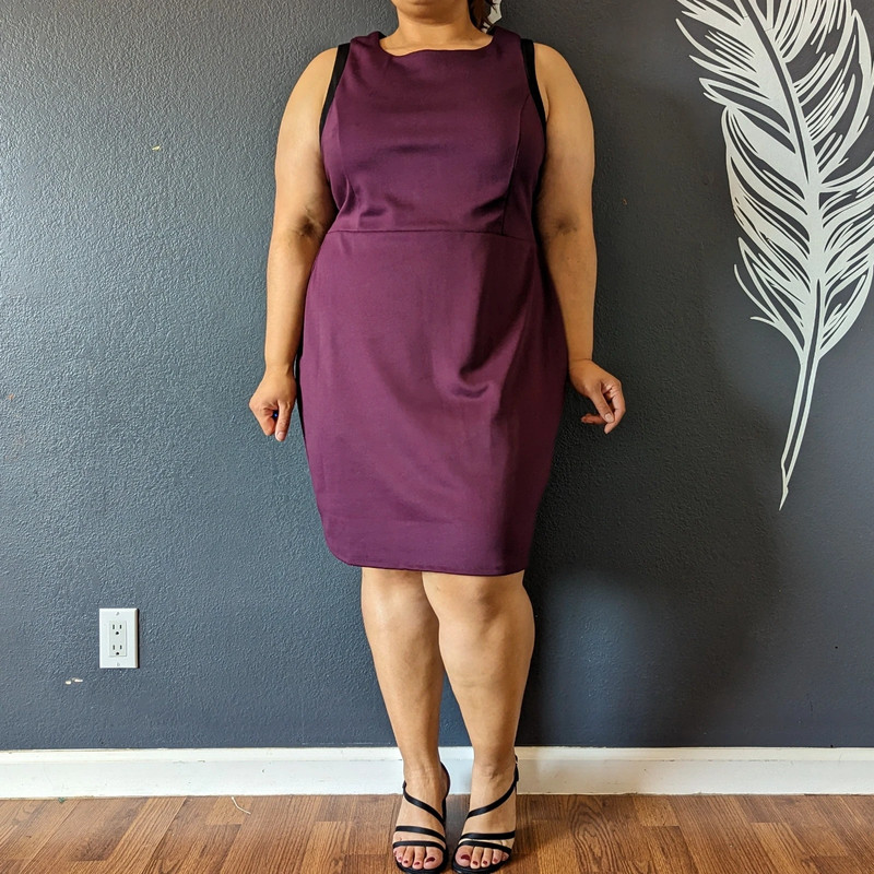 Forever 21 Wine Dress 5