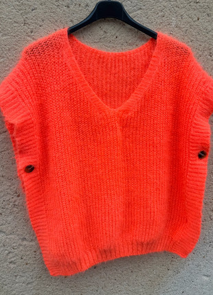 Pull sans manches mohair orange M/L, marque: orang mohair, état: Très bon état, taille: L / 40 / 12, 23,90 €, 25,80 € Protection acheteurs (Pro) incluse