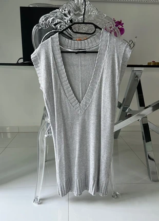 Haut gris pailleté, brand: Pimkie, condizioni: Nuovo senza cartellino, taglia: M / IT 42 / EU 38, €1.00, €1.75 include la Protezione acquisti